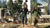 جيش المجاهدين: تدمير رشاش 14,5 لقوات النظام متمركز على مبنى في ضاحية الأسد بحلب