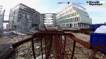VIDEO.LAGORD: Visite de chantier du siège régional du crédit agricole