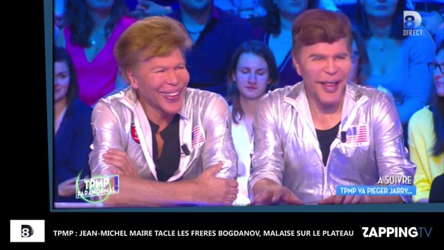 TPMP : Jean-Michel Maire tacle les frères Bogdanov, malaise sur le plateau (Vidéo)