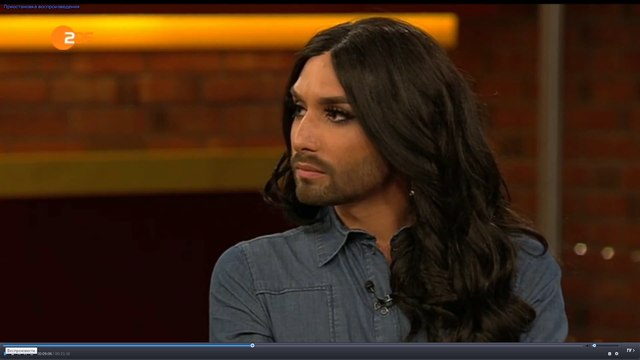 Conchita Wurst (Markus Lanz, ZDF, 10.06.2015)