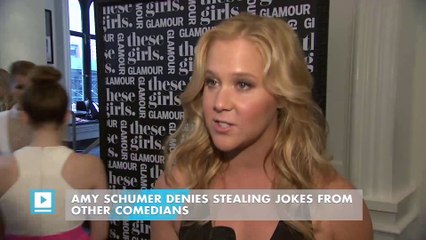 Amy Schumer denies stealing jokes from other comedians