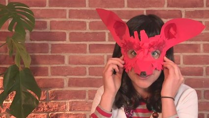How To Make A Paper Fox Mask