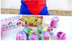 Surprise Eggs: Peppa Pig Glitzi Globes Disney Princess Cinderella Rapunzel Kids Toys