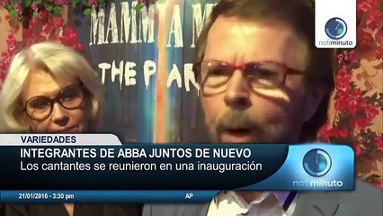 Los integrantes originales de ABBA se volvieron a reunir