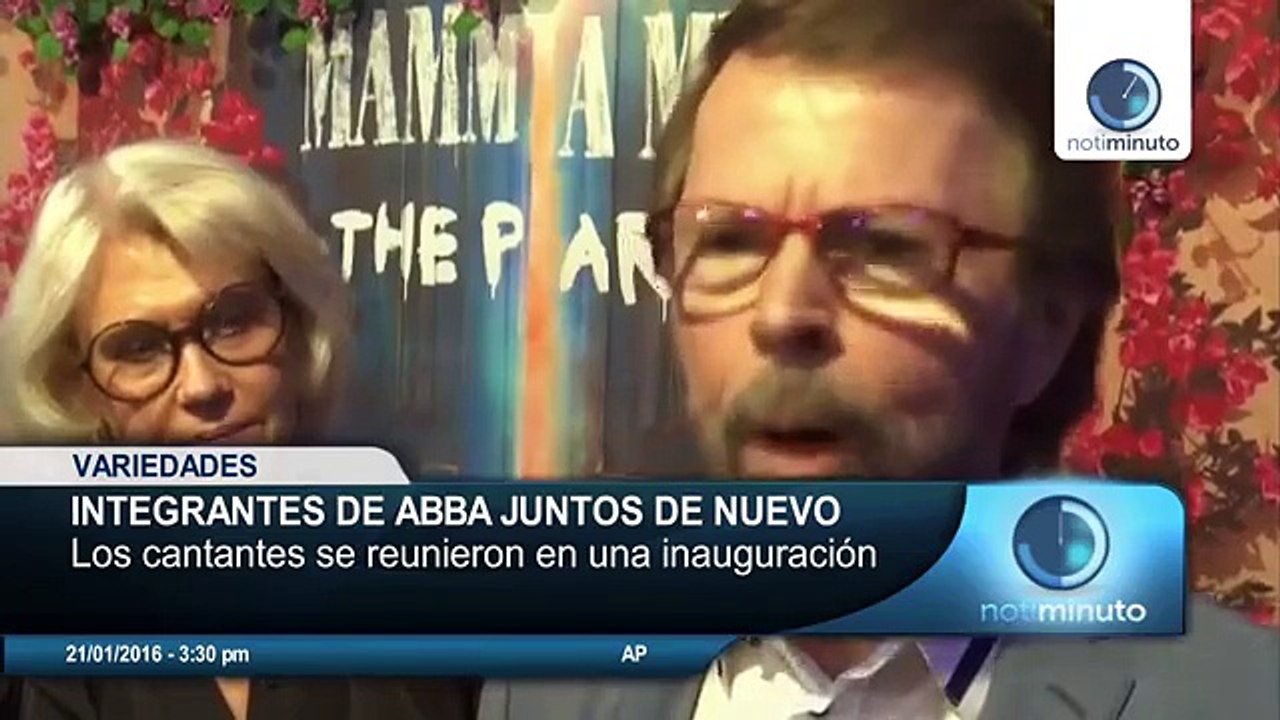 Los integrantes originales de ABBA se volvieron a reunir