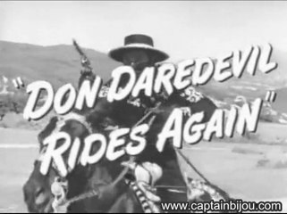 1951 DON DAREDEVIL RIDES AGAIN SERIAL TRAILER - Ken Curtis