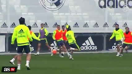 Zidane sube la intensidad una sesión con gritos y ritmo -2016