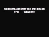 [PDF Download] RICHARD STRAUSS LIEDER VOL3  OP69 THROUGH OP88            VOICE PIANO [Download]