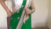 Wear Perfect Saree within 3 MinutesSimple Hot Sari Draping Step-Model Look