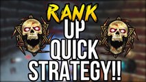 BO3 Zombies RANK-UP QUICK STRATEGY! MAX Level FAST! / Tutorial  Guide! (BO3 Zombies)