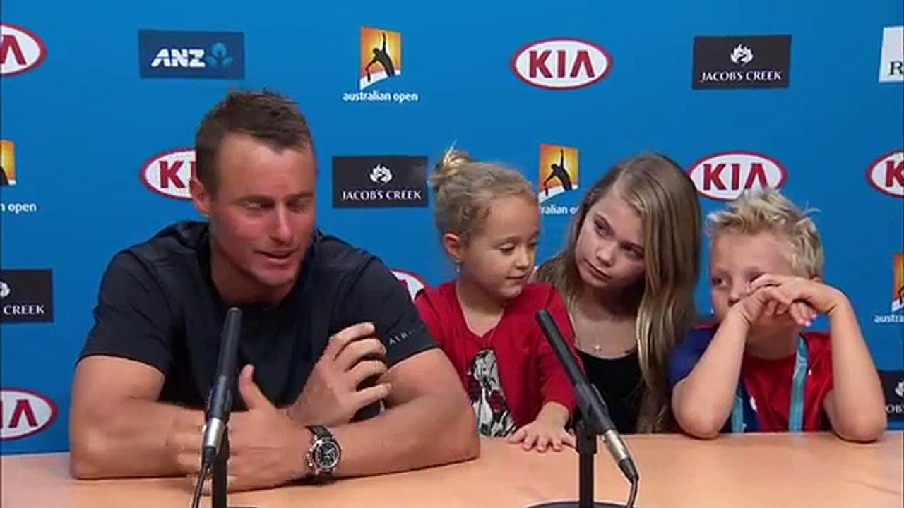Lleyton Hewitt press conference (2R) _ Australi...