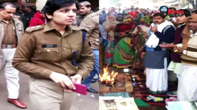 दबंग आईपीएस अफसर ने सपा विधायक को हड़काया | Lady Dabang IPS Officer, Manjil Saini