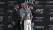 Conor McGregor faces off with Rafael dos Anjos ahead of UFC 197