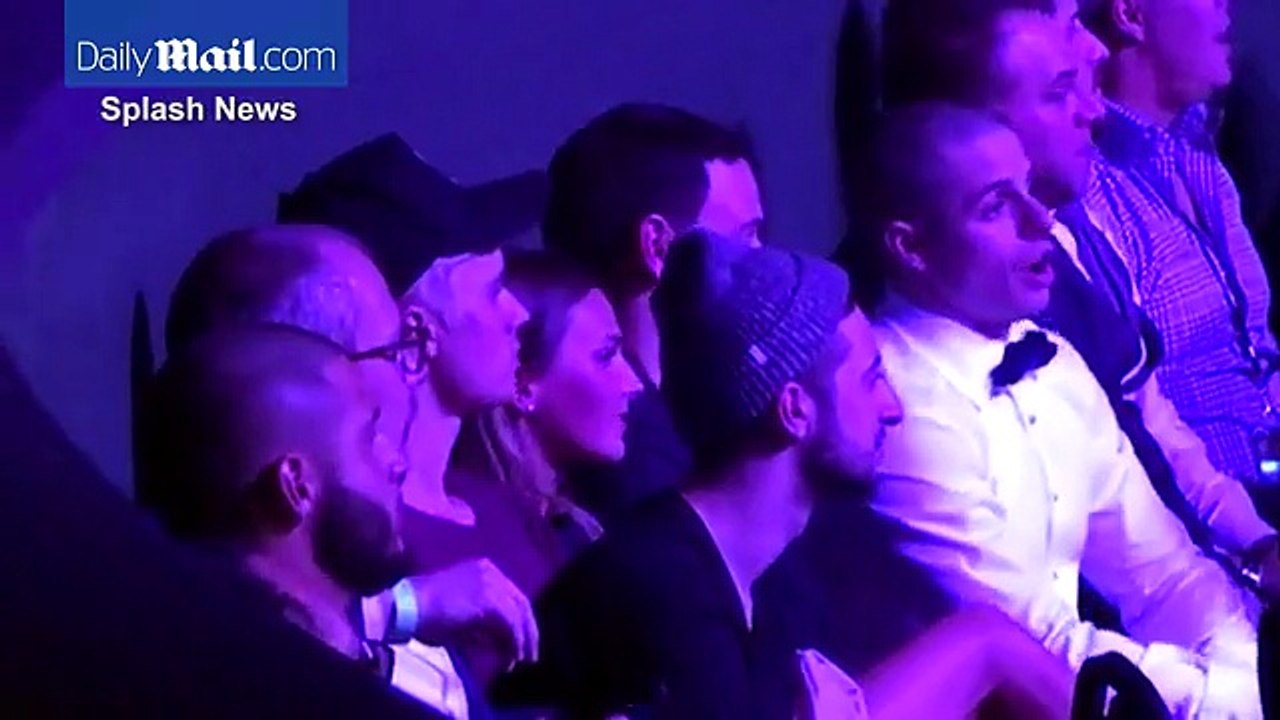 Justin Bieber enjoys first night of Jennifer Lopez's Las Vegas show