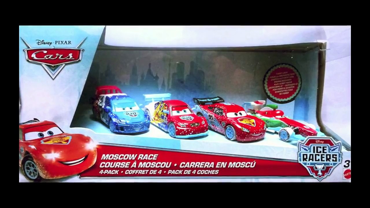 DISNEY PIXAR CARS 2 ICE RACERS DRIFTERS LIGHTNING VITALY SHU HAMILTON WORLD GRAND PRIX