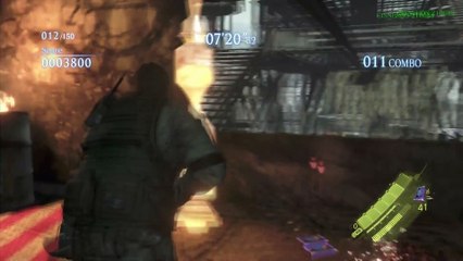RESIDENT EVIL 6 [HD] - THE MERCENARIES - STEEL BEAST - CHRIS DUO (S RANK!)