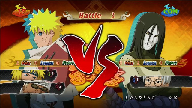 Hokage Naruto Vs Orochimaru
