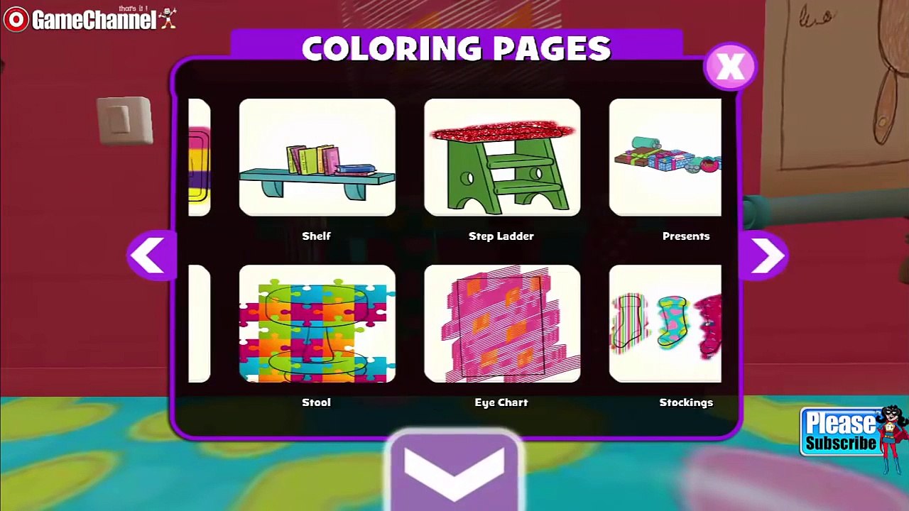 Doc McStuffins Color and Play Disney Junior Animated Coloring Book Paint 3D Color Games PART 2