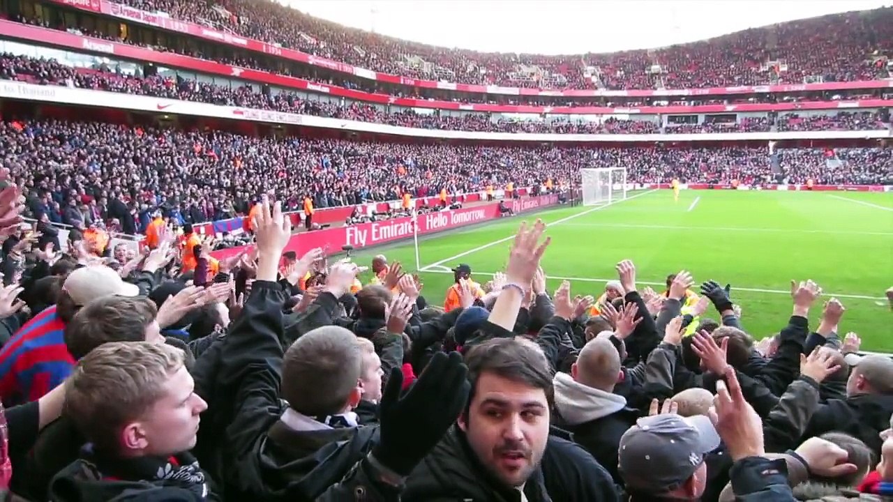 Arsenal vs. Crystal Palace 2014 | PalaceFanTV