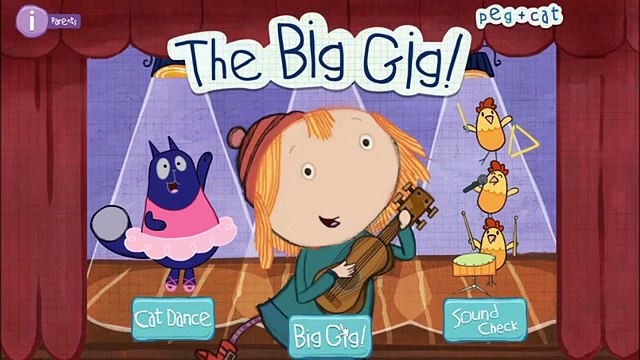 Peg + Cat: The Big Gig (PBS Kids) - app demos for kids