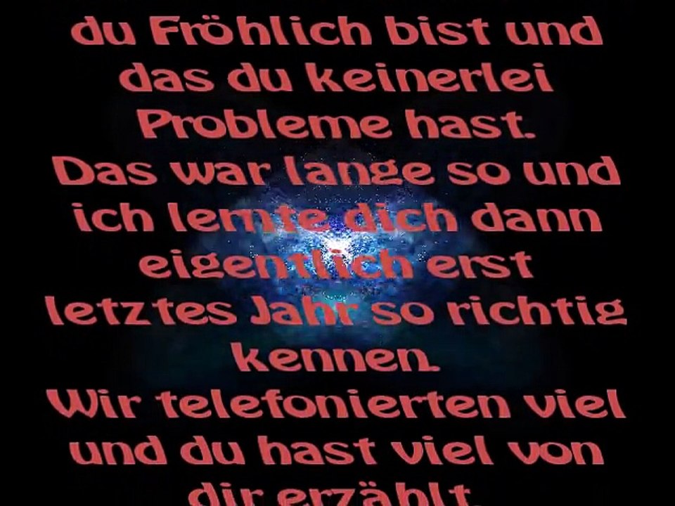 du bist die eine die immer Lacht