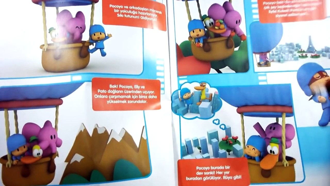 Play Doh Oyun Hamuru ile POCOYO Yapımı | How to make Playdough Pocoyo Plastilina Toys