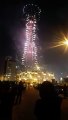 Fire works new year UAE Dubai 2016