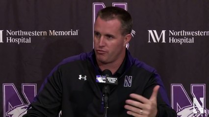 Pat Fitzgerald Answers Reporters Cell Phone