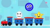 Five Little Shapes | Original Nursery Rhymes By Little Baby Club