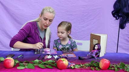 DISNEY DESCENDANTS MAL MAKEUP TUTORIAL | Perfect look for HALLOWEEN or COSPLAY