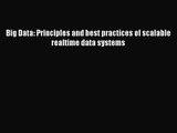 [PDF Download] Big Data: Principles and best practices of scalable realtime data systems [PDF]