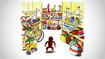 Curious George Visits a Toy Store, narrated by Sylvia Otvos