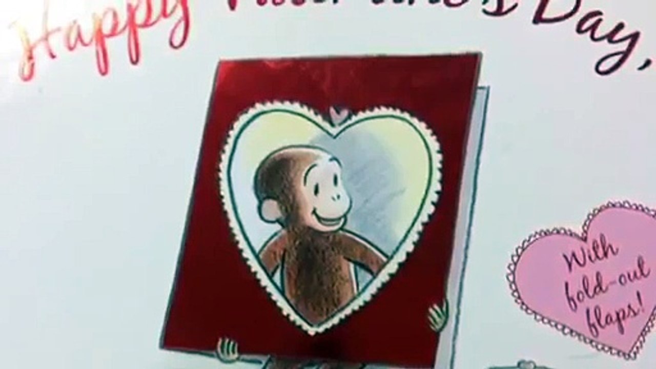 Happy Valentine\'s Day Curious George