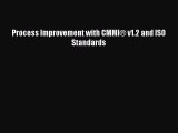 [PDF Download] Process Improvement with CMMI® v1.2 and ISO Standards [Read] Online