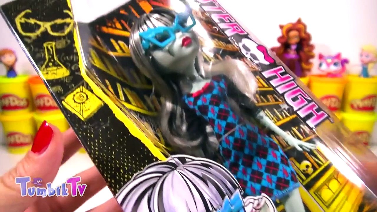 Monster High Frankie Stein Sürpriz Yumurta Oyun Hamuru - Cicibiciler MLP LPS TumbikTV