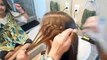 Waterfall French Braid - Crimped Strands - Cute Girls Hairstyles