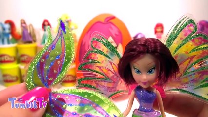Winx Club Tecna Sürpriz Yumurta Oyun Hamuru - Winx Oyuncakları Shopkins LPS Frozen TumbikTV