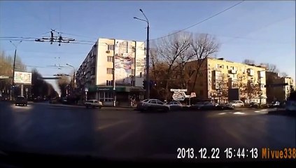 ドライブレコーダーが記録したロシアの衝撃映像Russia of shock video drive recorder was recorded