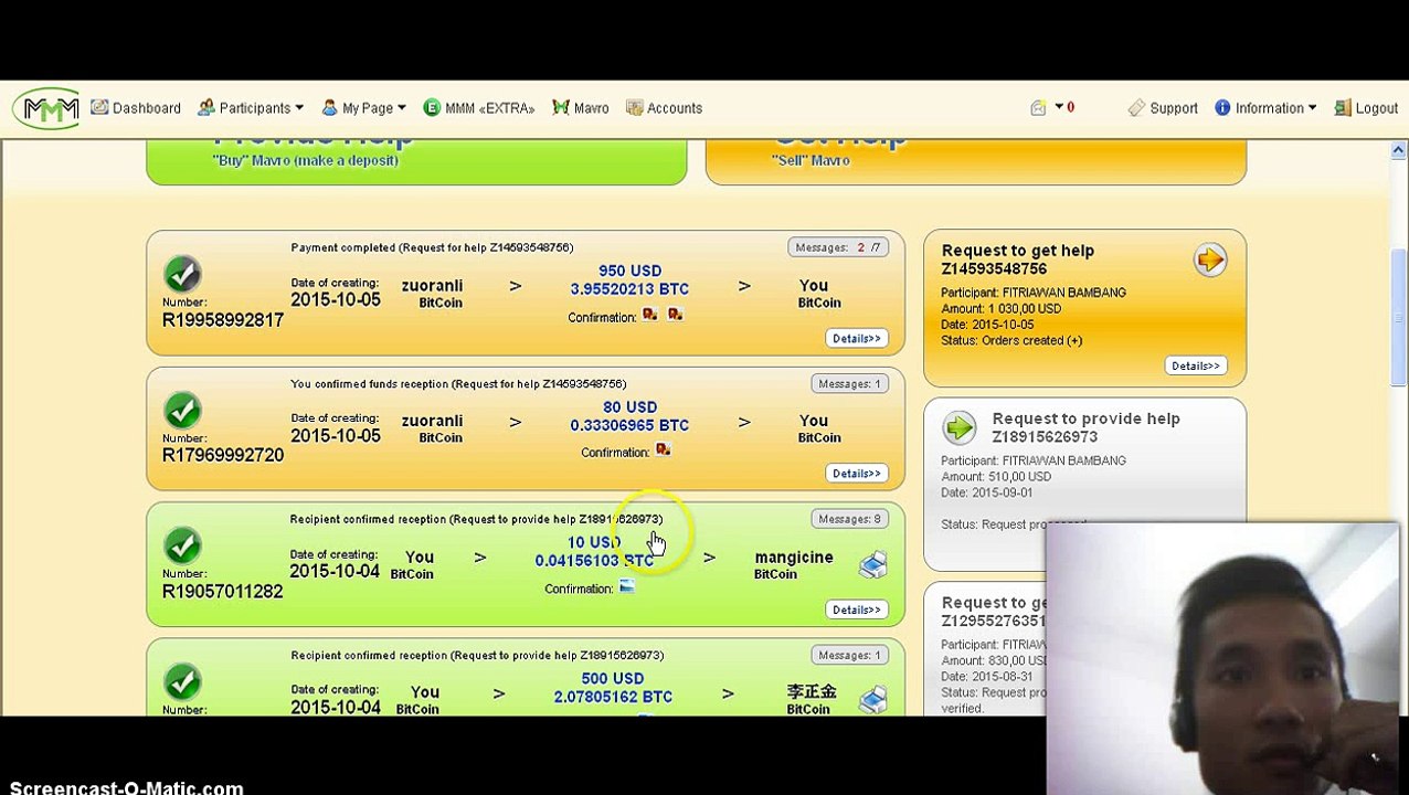 MMM Global Pays $1030