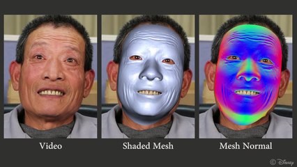Real-Time High-Fidelity Facial Performance Capture by Disney
