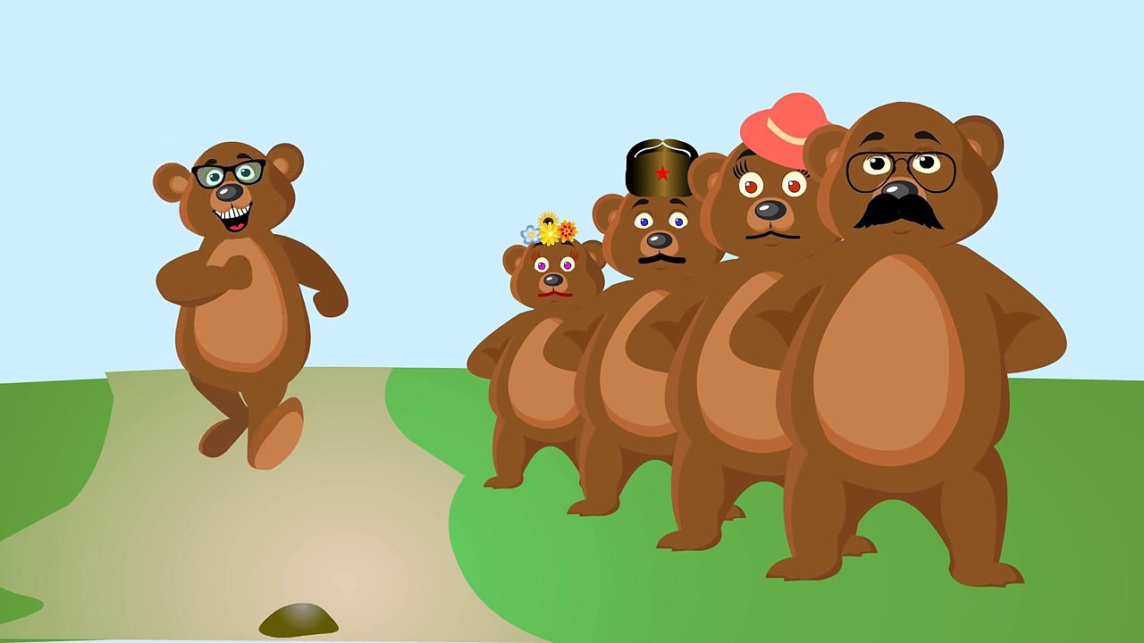 Bear Finger Family - Animal Daddy Finger Song