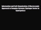 PDF Download Information and Self-Organization: A Macroscopic Approach to Complex Systems (Springer