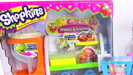 Pig George e Familia Peppa Pig Fazem Comprão na Lojinha Shopkins em Português br