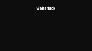 [PDF Download] Wolterinck [Read] Online