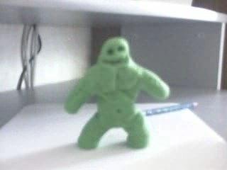 Animation - Le monstre vert