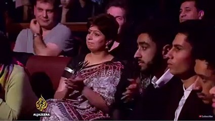 A person from Azad Kashmir slams Ram Madhav in a debate regarding kashmir issue English