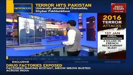 There is a direct link of India in attack on Bacha Khan University English