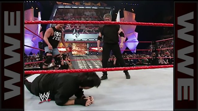 Brock Lesnar attacks Stone Cold Steve Austin