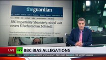 BBC Biased? EU money to media giant cause accusations ahead of Brexit referendum