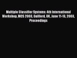 [PDF Download] Multiple Classifier Systems: 4th International Workshop MCS 2003 Guilford UK